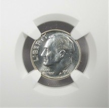 1963-D Silver Roosevelt Dime Low Pop NGC MS67+ AJ127 - £436.81 GBP