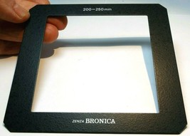  Zenza Bronica Medium Camera Frame 200-250mm for bellows hood 12X11cm - $19.14