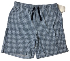 Club Room Men&#39;s Cotton/Modal Pajama Shorts Blue-Large - £11.78 GBP