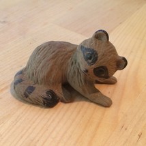Vintage Cute Raccoon Ceramic Figurine Sculpture - £7.82 GBP