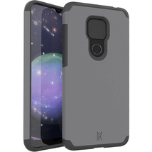 for Motorola Moto G Play 2021 Rugged Heavy Duty Shockproof Cover CHARCOAL GRAY - $7.66