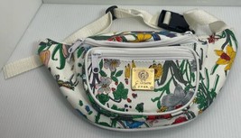 G. Cesare Floral Fanny Pack Botanical Waist Bag Great Condition  - £14.85 GBP