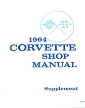 1964 Corvette Manual Service Shop Supplement - £23.08 GBP