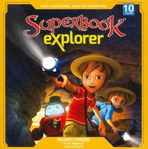 CBN SuperBook: Explorer Vol.10: In the Beginning &amp; Jacob and Esau [DVD] - £4.80 GBP