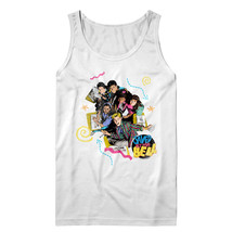 Saved by the Bell Men&#39;s Tank Top Classroom Hijinks Photo Muscle Vest Zack Slater - £18.32 GBP+