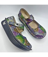 Alegria Paloma Bullseye Mary Janes Shoe Size 6 multicolor - $929.66 MXN
