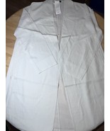 LARGE  Eileen Fisher Bone Silk Georgette Crepe Trench Coat BNWTS $398.00 - €170,58 EUR