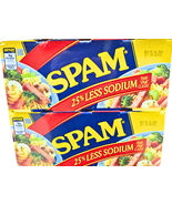 Hormel SPAM 25% Less Sodium 8 Count x 12 Oz EXP 07/2028 - $55.91 CAD