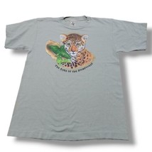Vintage Alore Shirt Size Medium Graphic Tee Baby Tiger Cub Single Stitch... - £35.97 GBP