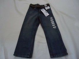 Boy Lee Straight Leg, Belted Jeans Size 4 R NWT - £9.56 GBP