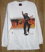 Bob Marley Shirt Vintage 1999 Long Sleeve Zion Hope Road Music Size Large - $164.99