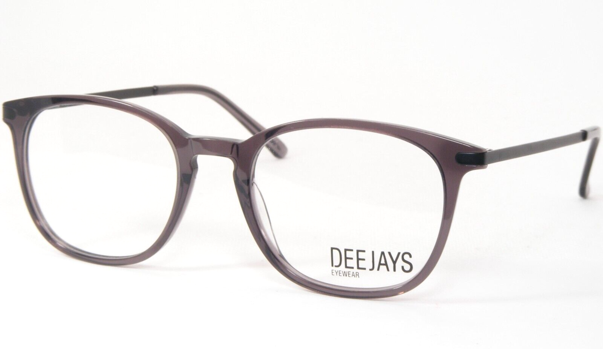 DEEJAYS 60882 800 Transparent Grau Selten Brille 49-19-135mm Deutschland - $76.25