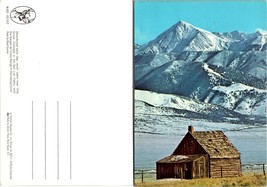 Colorado Villa Grove San Luis Valley Abandoned Cabin VTG Postcard - £7.49 GBP
