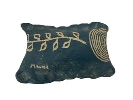 Artisan Crafted Pottery Clay Rattle, Signed &quot;Malka&quot; - £7.58 GBP