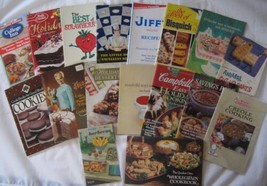 16 Vintage Cook Books 1970s to the 1990s Ephemera Baking Recipes Lot #4 - £12.74 GBP