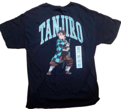 DEMON SLAYER TANJIRO MEN&#39;S T-SHIRT ANIME KIMETSU NO YAIBA NEZUKO SMALL NEW - £11.14 GBP