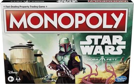 Monopoly Star Wars Boba Fett Edition Board Game for Kids Ages 8 The Star Wars Mo - £21.25 GBP
