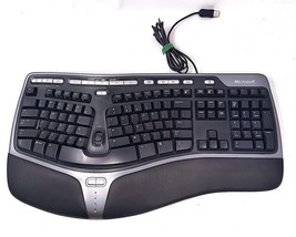 Microsoft Natural Ergonomic Keyboard 4000 v1.0 KU-0462 Wired - $42.55