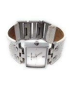 Michael Kors Mk-4133 Womens Watch with White Logo Leather Strap - $27.72
