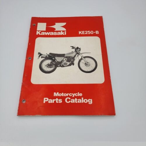 Vintage Kawasaki KE250 B1 B2 B3 Motorcycle Parts Book List Catalog 99997-682-01 - $19.99
