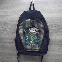 Harry Potter Slytherin Green Black School Backpack Snake - £31.68 GBP