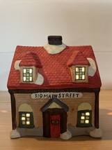 1994 Collection Ceramic 319 MAIN STREET Christmas Village House Works - $19.95