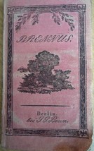 Brennus. Eine zeitchrift das nordliche Deutchland - $99.00