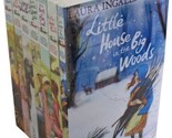 New SET Of 7 LITTLE HOUSE ON THE PRARIE BOOKS Laura Ingalls Wilder Paper... - £38.94 GBP