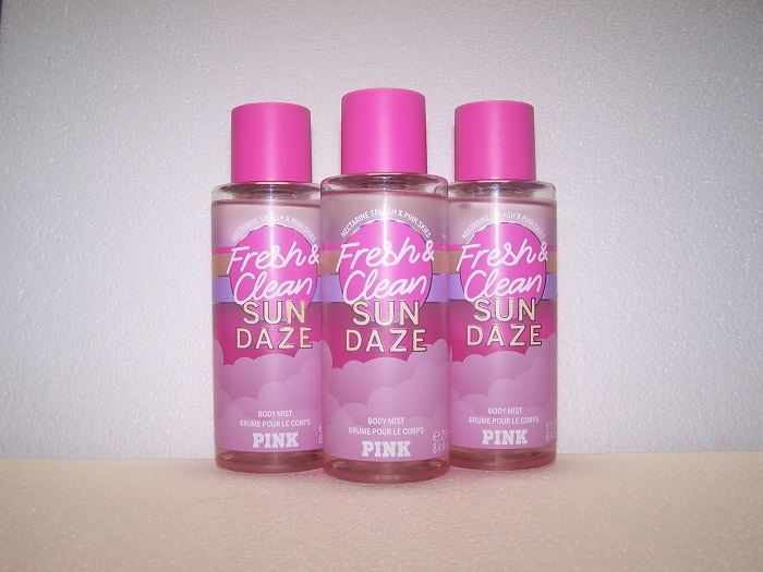 Primary image for Victoria's Secret Pink Fresh & Clean Sun Daze Fragrance Mist 8.4 oz - Lot of 3