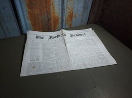 1877 Northern Sentinel Newspaper RARE Colebrook New Hampshire NH ADVERTI... - £29.49 GBP