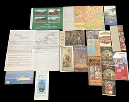 Vintage Travel Book & Postcard Lot – Rome, Paris, Iguazú, More – 30+ pcs image 4