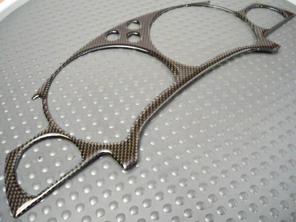 For 1997 1998 Saturn SC Twin Cam 100% Real Carbon Fiber Bezel Billet For... - $19.79