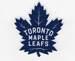 Toronto Maple Leafs Decal Helmet Hard Hat Window Laptop up to 14&quot; FREE T... - £2.36 GBP+