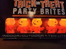 NOMA Trick or Treat 7601 Pumpkin Man Halloween Party Brite Blow Mold Lig... - £39.41 GBP