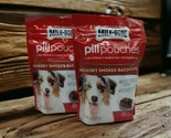 2x Milk-Bone Pill Pouches Dog Treats Hickory Smoked Bacon Flavor 25 Ct E... - $24.49