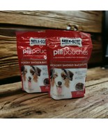2x Milk-Bone Pill Pouches Dog Treats Hickory Smoked Bacon Flavor 25 Ct E... - £19.28 GBP