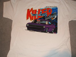 Plymouth Killer cuda on a new XXL white tee shirt  - $22.00