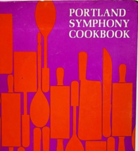 1974 Portland Symphony Cookbook 1st Edition Vintage Maine Collectible HBS - £26.88 GBP