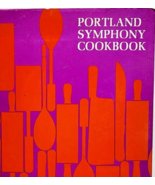 1974 Portland Symphony Cookbook 1st Edition Vintage Maine Collectible HBS - $35.74