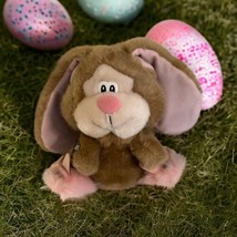 Applause Bunny Rabbit Plush Lop Ears Bunny Slippers 19” Easter Vintage 1985 - $12.82