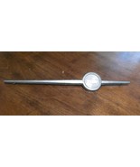 1962 62 CHEVROLET BEL AIR USED GM CHROME GLOVE BOX EMBLEM OEM - $732.97 MXN