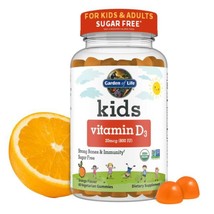 2/27 Garden of Life Kids Organic Vitamin D3 Gummies with 800 IU (100% Da... - $368.88 MXN