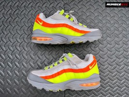 Authenticity Guarantee 
Nike Air Max 95 Vast Grey Volt Neon Yellow Gunsmoke O... - £62.63 GBP