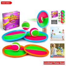 Durable Sticky Paddle Toss Ball Game Set for Kids - Perfect for Beach &amp; ... - $65.29