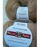 Southampton Valley Yarns 4 Balls 022 Acorn 72% Kid Mohair 28% Mulberry Silk - $49.49