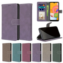 Retro Flip Wallet Card Leather Case Cover Fr Samsung S20 Ultra/Note 10+/S10 Plus - £55.34 GBP