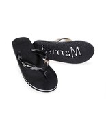 Mens Just Married Black Flip Flops Small - £20.00 GBP