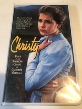 Vintage Christy VHS Tape Big Clamshell Kellie Martin - £5.53 GBP