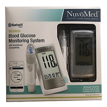 NuvoMed Wireless Bluetooth Blood Glucose Monitoring System - $19.79
