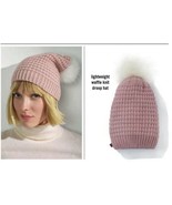 Hot Paws Droop Hat With Pom Pom- Peony - £9.14 GBP